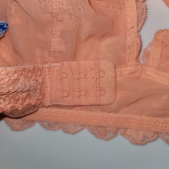 Free People Intimately Gallon Lace Halter Bra Lt Orange Size XS - Picture 10 of 10